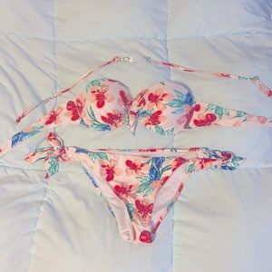 Flower Print Bikini